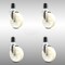 Service Caster 5 Inch 316SS Nylon Wheel Swivel 1-7/8 Inch Expanding Stem Caster Set SCC SCC-SS316EX20S514-NYS-178-4 - alternate 1